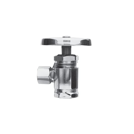Brasstech Angle Valve, 1/2" Ips in Polished Chrome 401/26